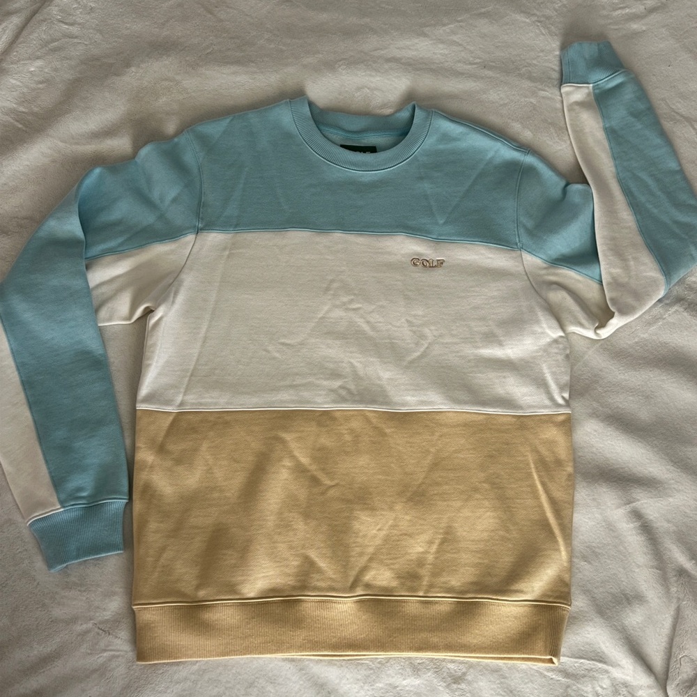 Golf le Fleur color block sweatshirt